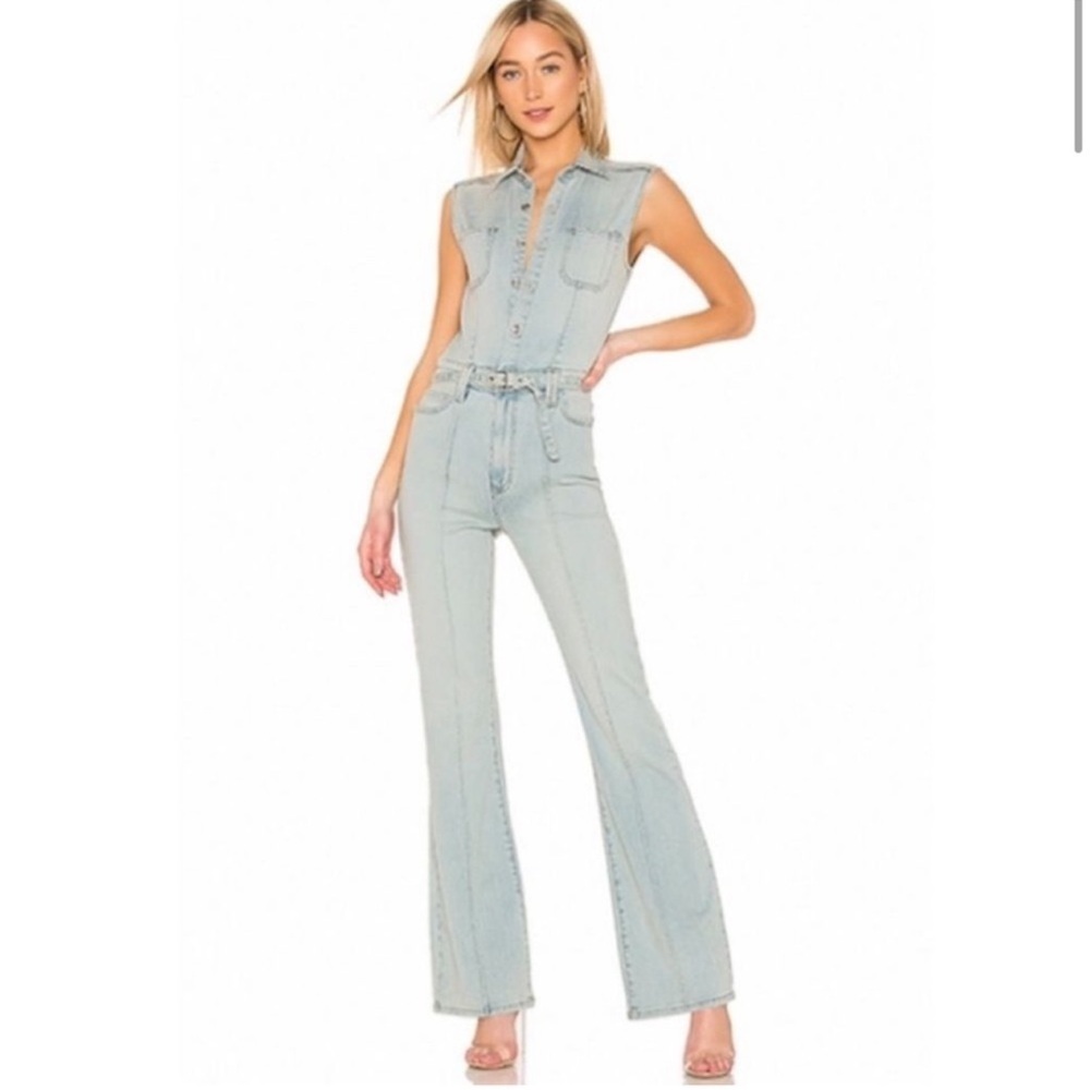 Current/Elliott Zenith Denim Jumpsuit. Small